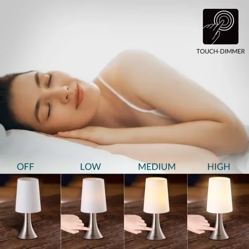 Tischlampen-Set 29,5cm - 4 Positionen