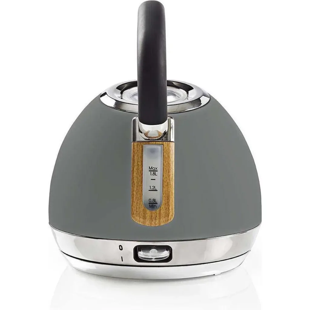 Nedis Elektrischer Wasserkocher 1,8 L Soft touch - Grau