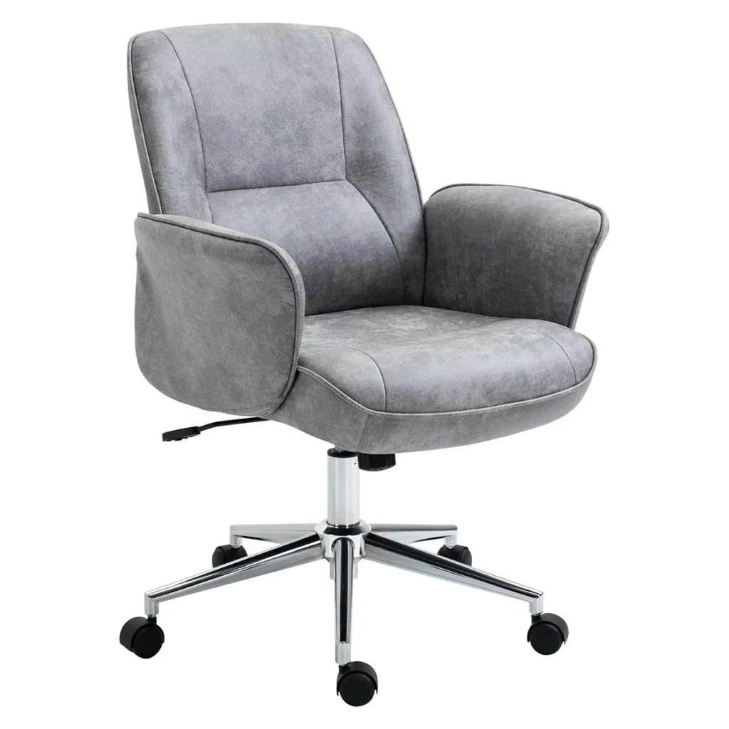 Bürostuhl Schreibtischstuhl Drehstuhl Home-Office-Stuhl mit Wippenfunktion höhenverstellbarer ergonomisch 360°-Drehräder