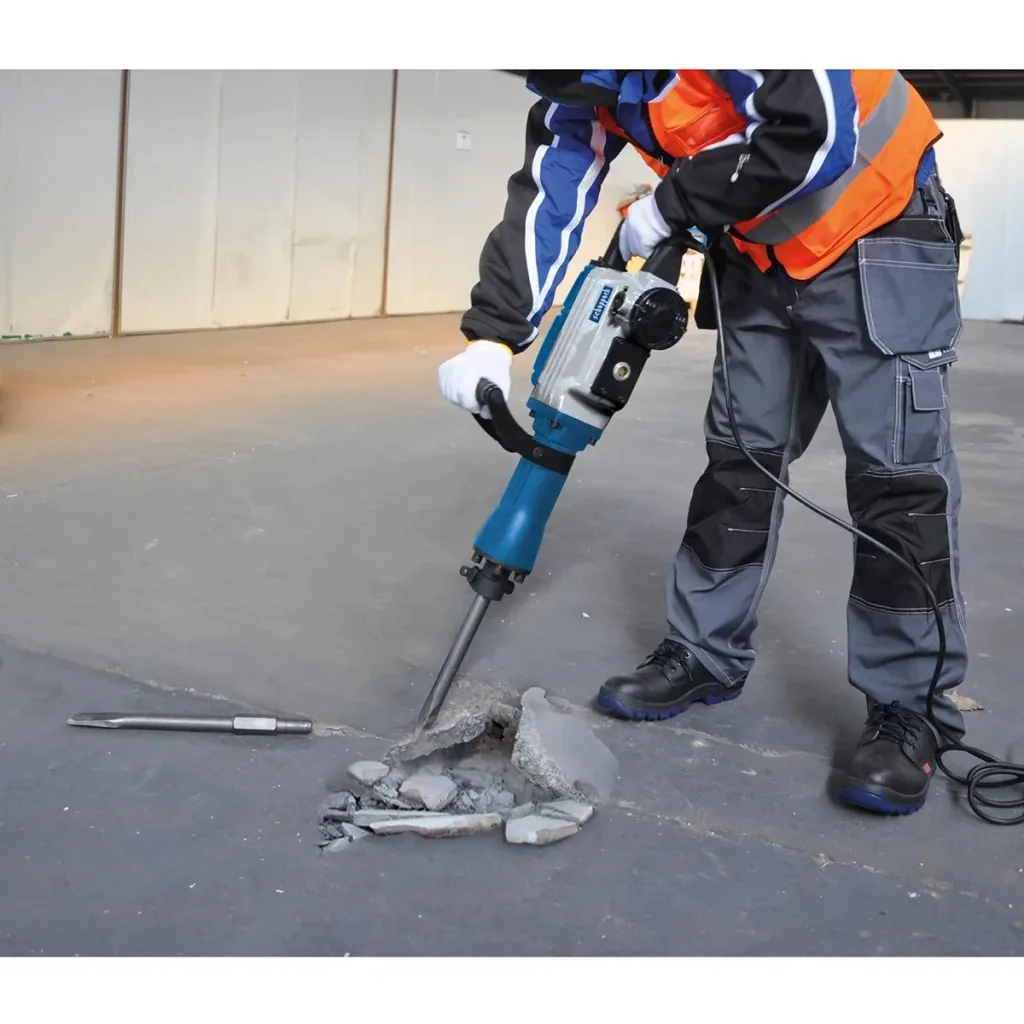 Aufbrechhämmer AB1600 - 1600W | 230V | 50J | Inkl. Koffer und 4 Meißel