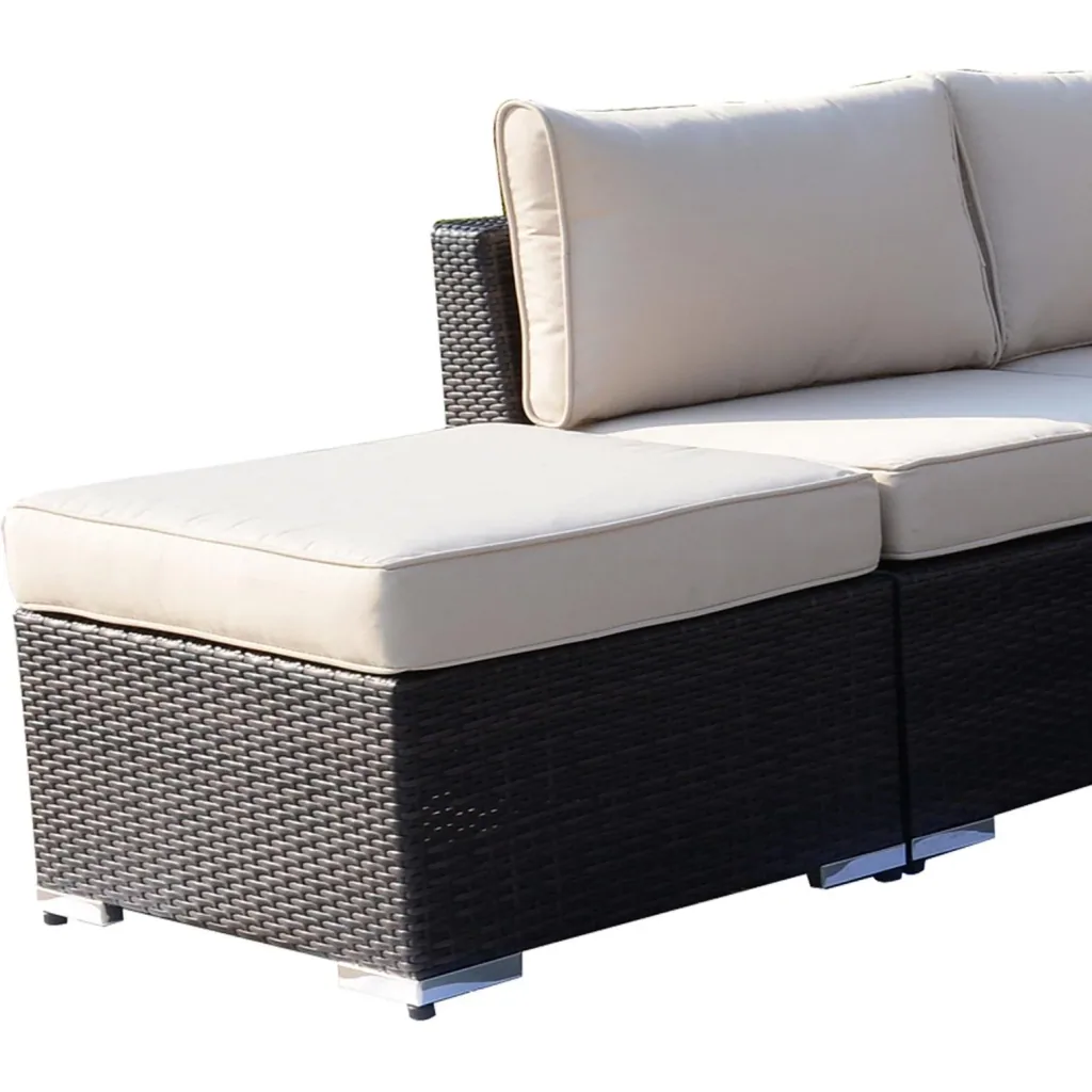 Polyrattan Gartenmöbelset inklusive Kissen