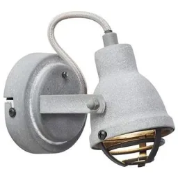 Wandspot Bente industriell beton gris inkl. 3 x 4W LED Ø 21,5 cm