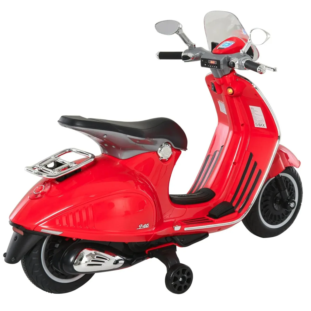 Spielzeug-Kindermotorrad, rot