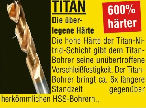 Titan HSS Spiralbohrer Sortiment 170-teilig