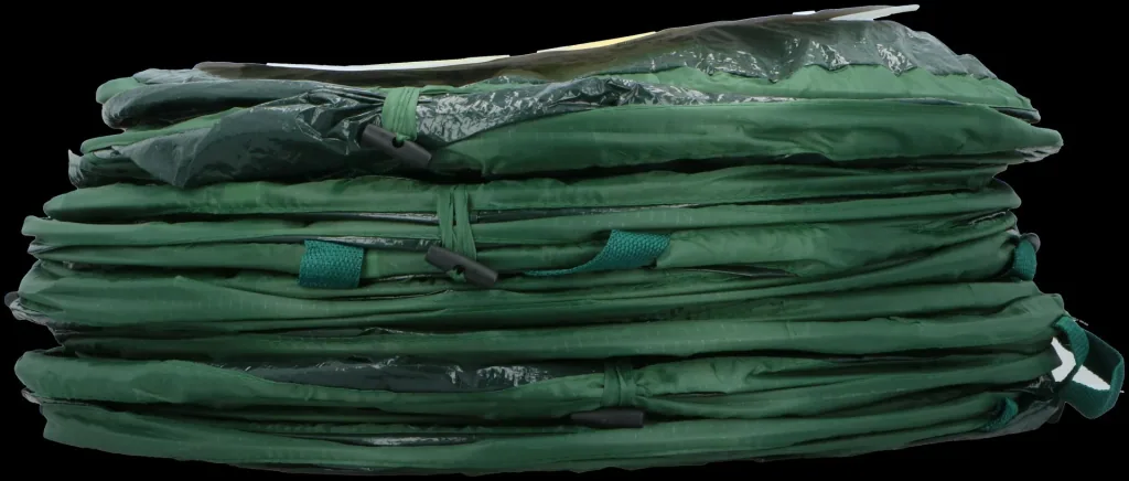 Gartenabfallsack Pop-Up, 120 Liter, Dunkelgrün, 75 x 45 cm