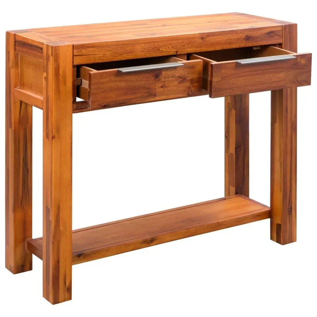 Wandtisch 86x30x75 cm Akazienholz massiv