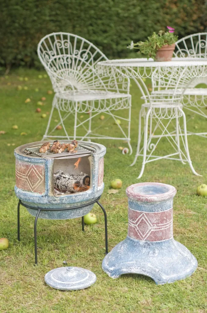 Mexiko Grillkamin "Geo Design"
