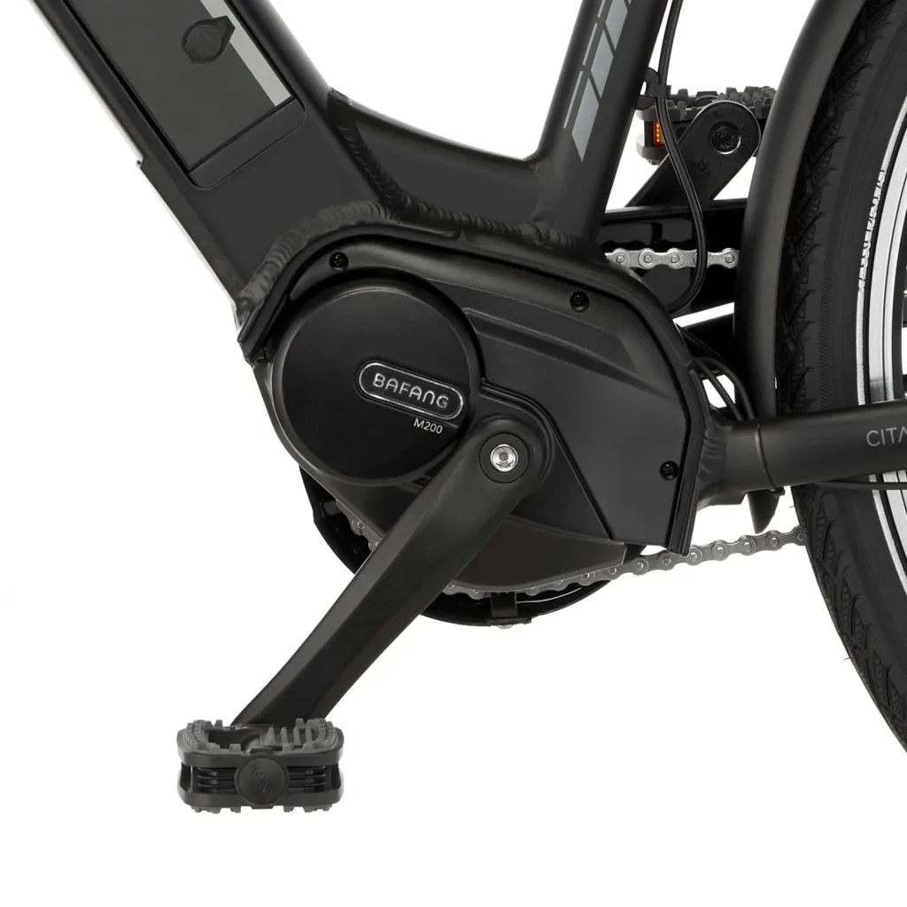 Unisex E-Bike City, 28 Zoll, Rahmengröße 41cm, 7-Gang Nabenschaltung, schwarz matt, CITA 4.1i
