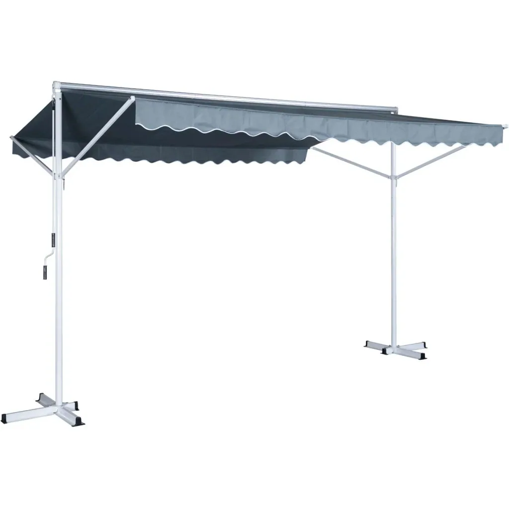 Standmarkise Gartenmarkise mit Faltarm 4