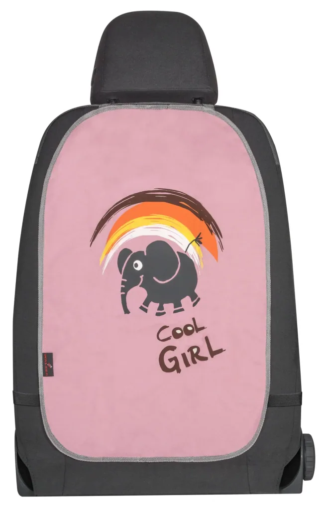 Rückenlehnenschutz "Cool Girl", rosa