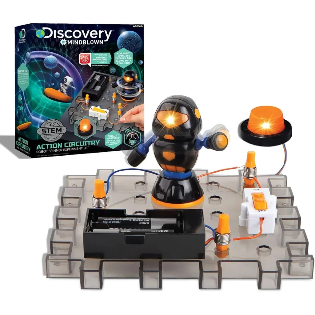 Discovery Mindblow - Elektronisches Schaltungsexperiment - Robot Spinner