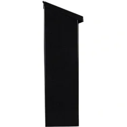 Briefkasten Monaco Schwarz - 368x100x365 mm