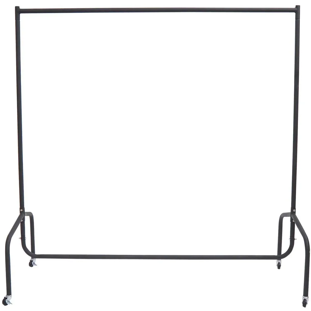 Kleiderständer Wäscheständer Rollgarderobe 150 x 60 x 150 cm
