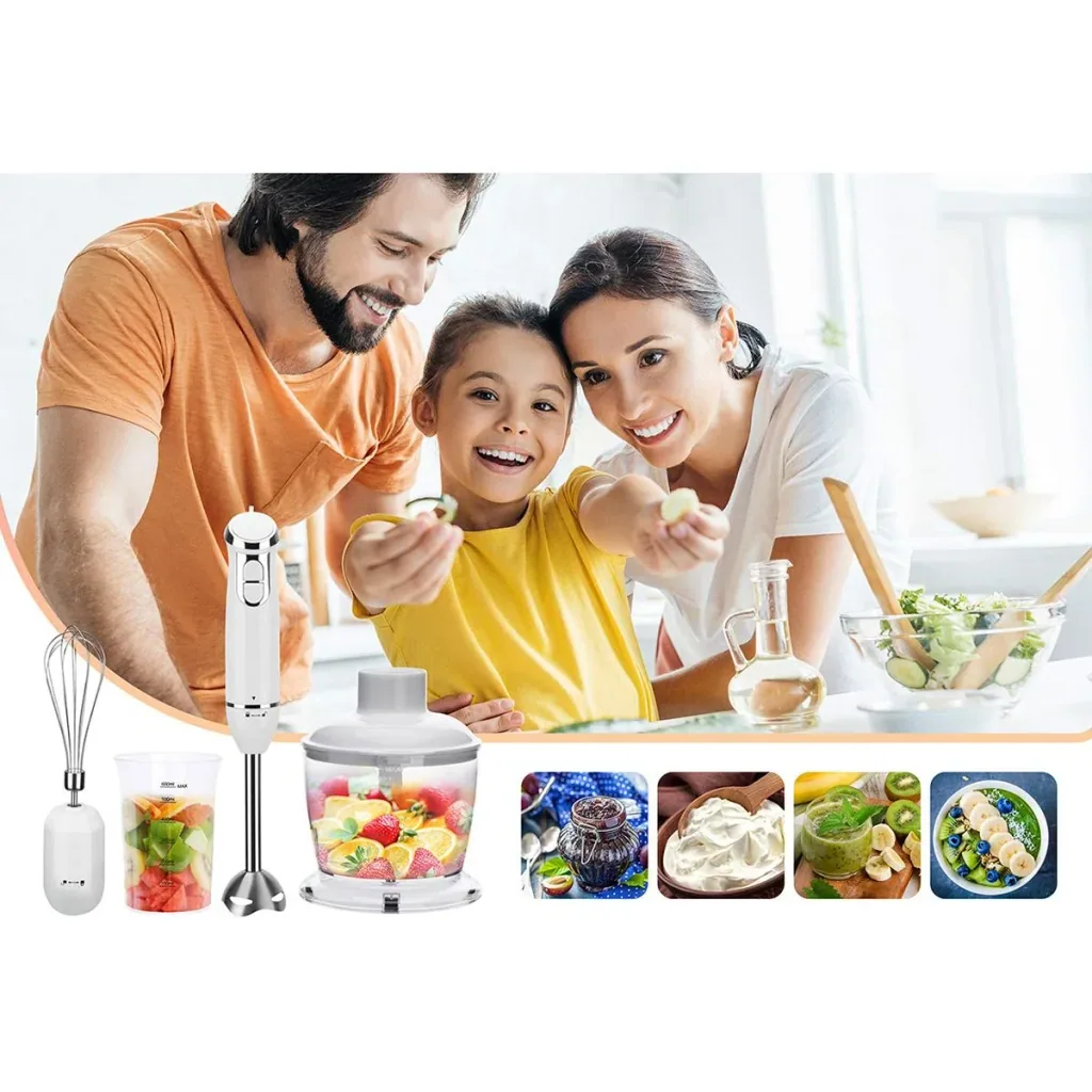 3-in-1 Stabmixer - 700W - Weiß
