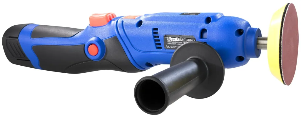 10,8 Volt Akku Poliermaschine Rotation - inklusive Zuberhör und Tasche