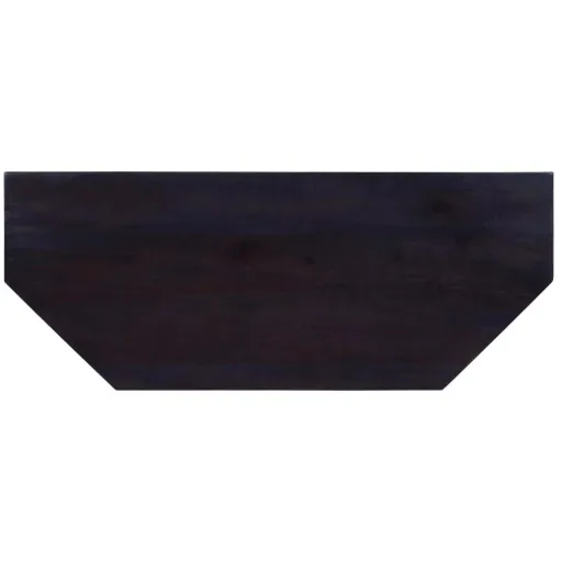 TV-Schrank 100x40x45 cm massiv Mahagoni hell kaffeefarben
