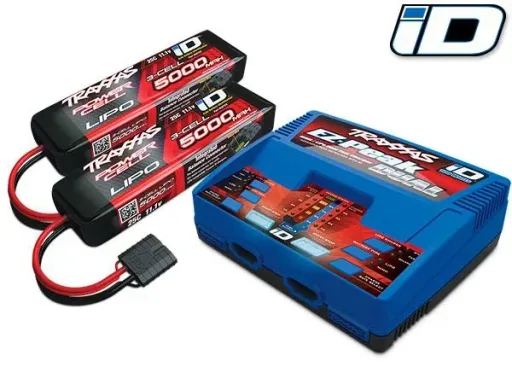 Ladegerät DUAL EZ-Peak Plus 2972G + 2x 3S Lipo 5000 mAh 2872X EU-Version