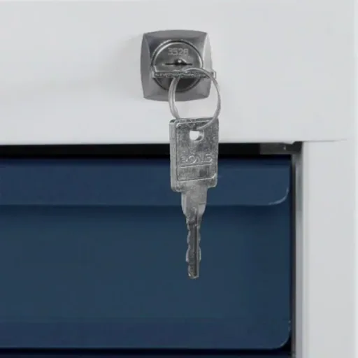 Werkbank "Premium" 3 Schubladen, 1 Tür, L1200xB600xH840mm