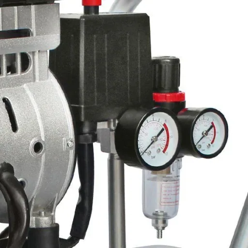 24L leiser Kompressor 8BAR ölfrei