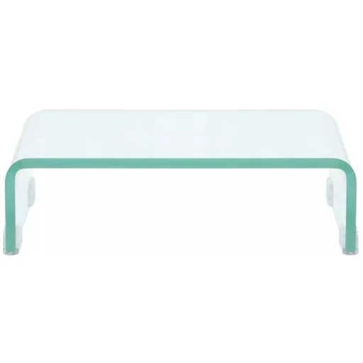 Fernsehmöbel/Monitorständer transparent 40x25x11 cm Glas