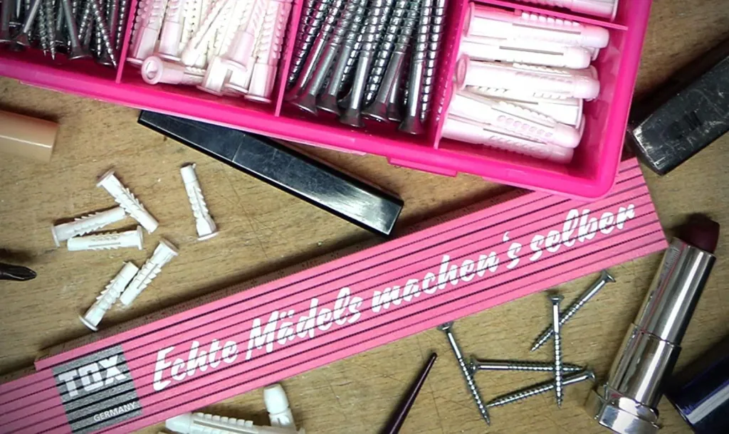 Meterstab 2 m "Echte Mädels machens Selbst"