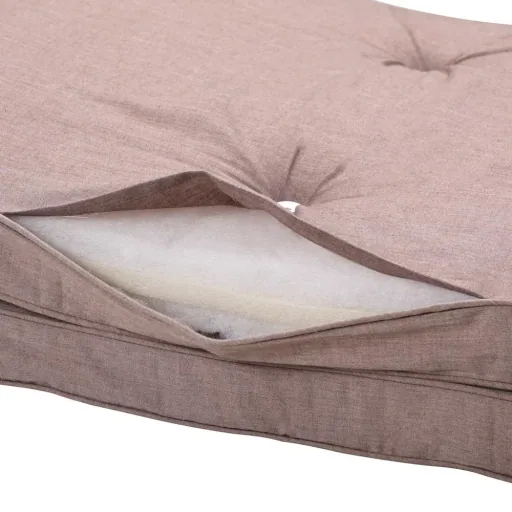 Garten-Kissen - Für Liege - 196x55x5cm - Creme