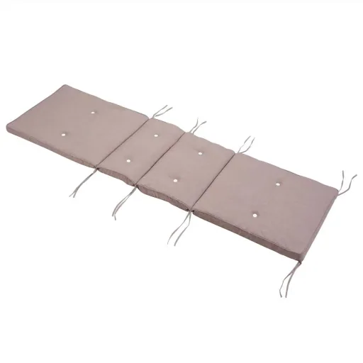 Garten-Kissen - Für Liege - 196x55x5cm - Creme