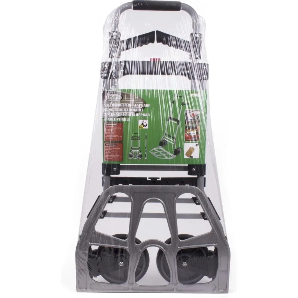 Zusammenklappbarer Trolley - 51x48,5x107 cm - max 120 kg - Aluminium