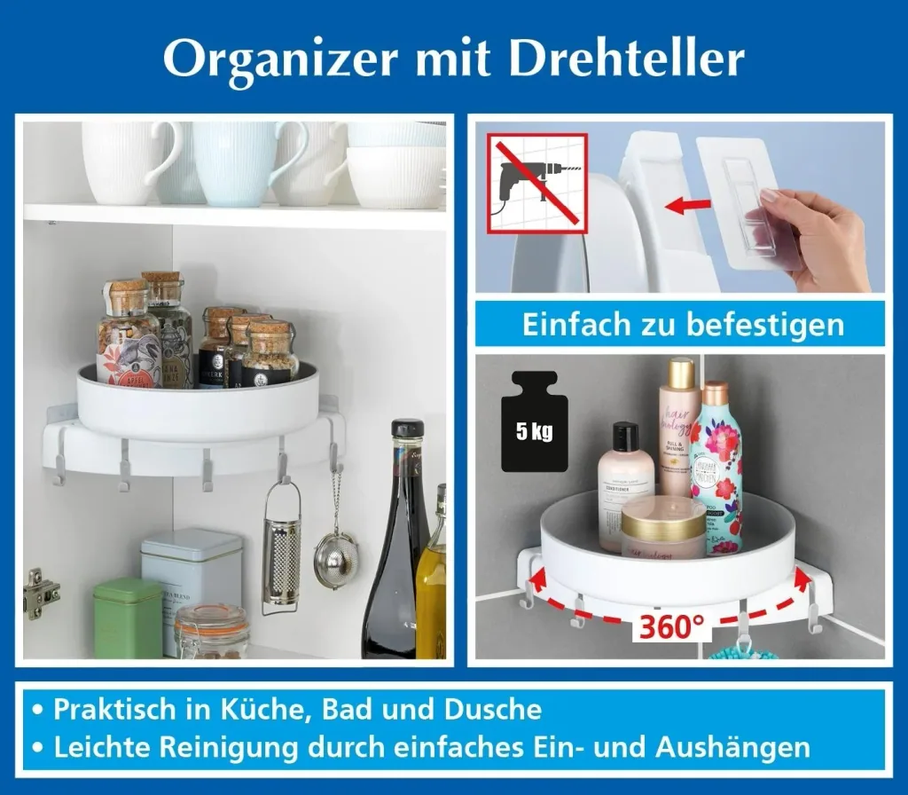 Organizer mit Drehteller