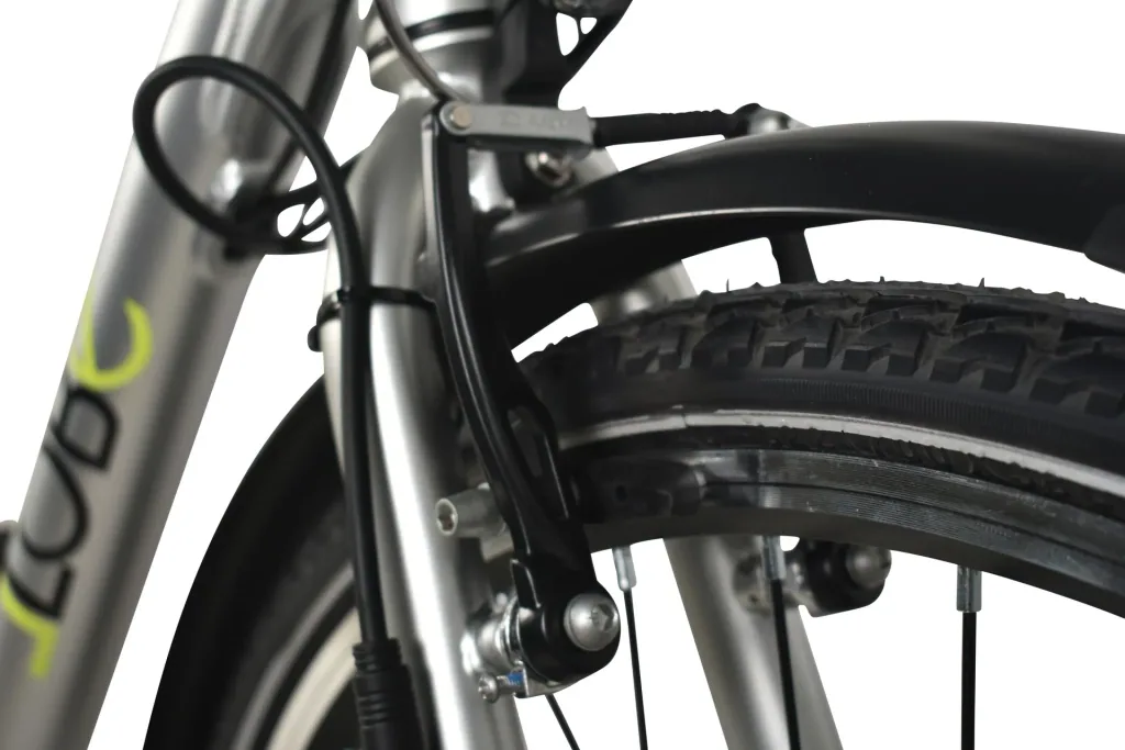 Unisex City-E-Bike, 28 Zoll, Rahmenhöhe 50 cm, 7 - Gang Nabenschaltung, silber, SilverLine, 10 Ah