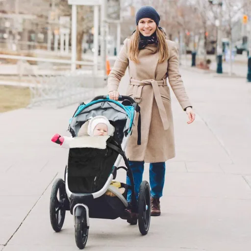 BabyGaga Kinderwagen-Fußsack Schwarz | Teddy | Maxi-Cosi | mit Aufbewahrungstasche
