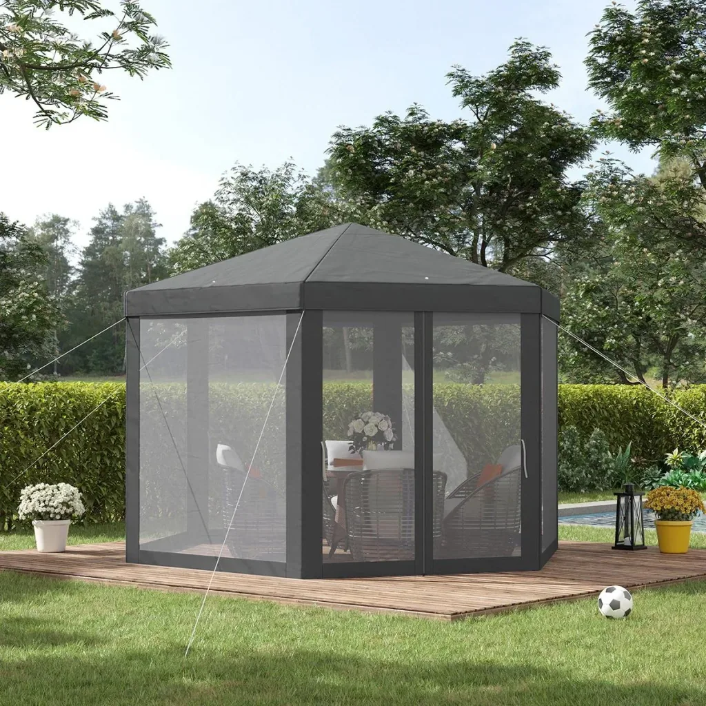 Pavillon Gartenpavillon mit Moskit