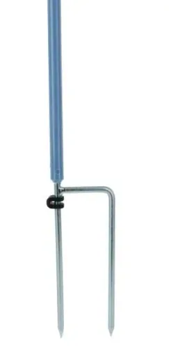 TitanNet PremiumPlus, 50 m blau/weiß, 90 cm, Doppelspitz