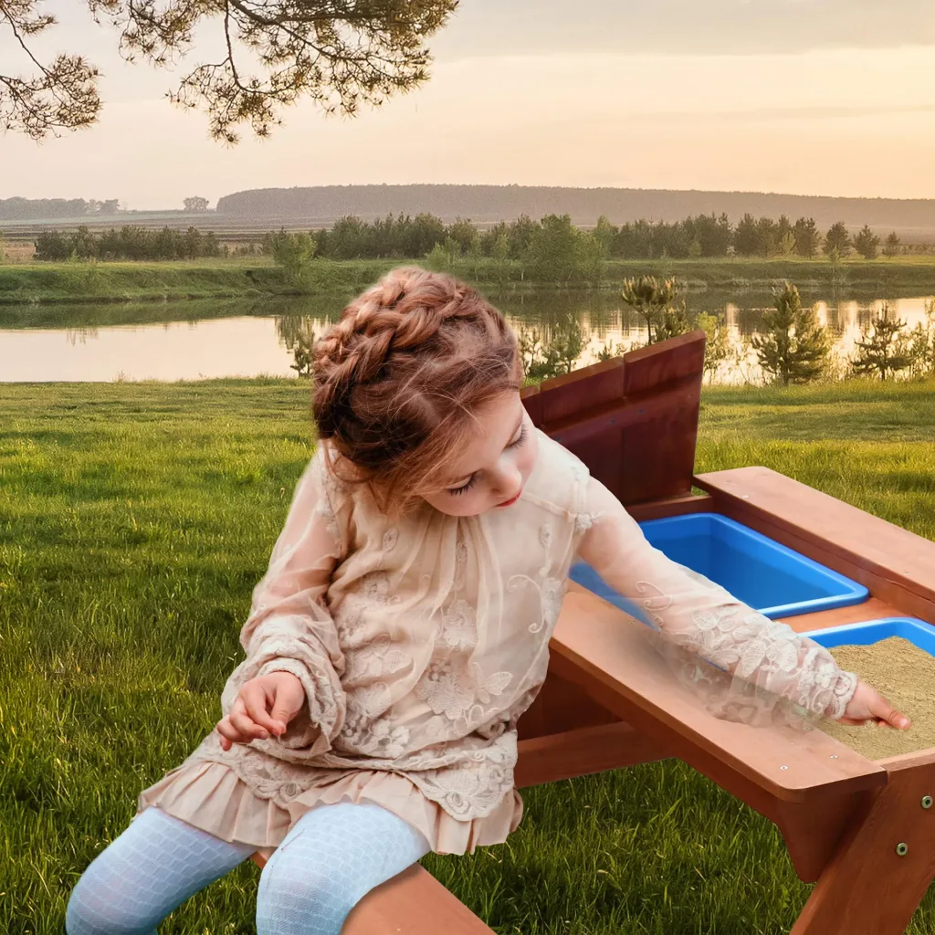 Dave Sand & Wasser Picknicktisch