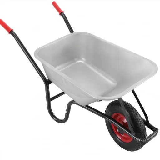 Schubkarre 100l - 250kg - Tragfähigkeit mit Lufträdern 40cm