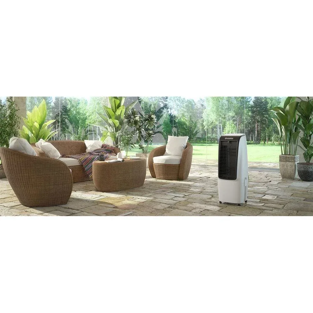 Olimpia Splendid Peler 20EU Mobile Aircooler inkl. Zeitschaltuhr und Fernbedienung max. 28 m² mit Freihandgebläse
