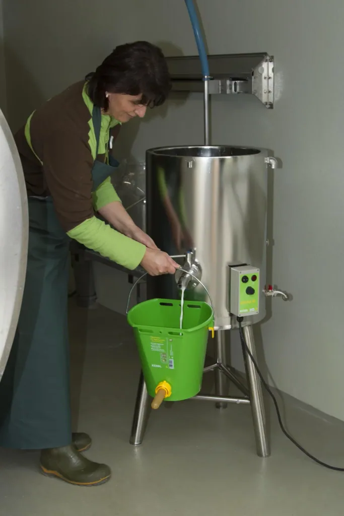 Milcherwärmer MilkPot 50 inklusive Deckel, 50 l Edelstahl