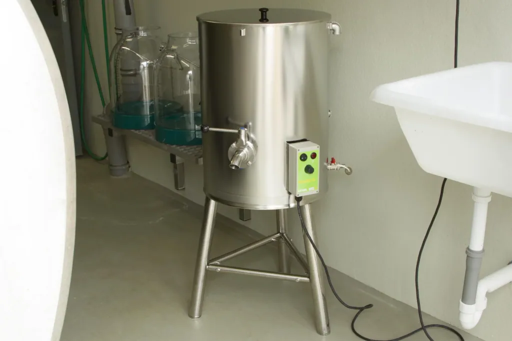 Milcherwärmer MilkPot 50 inklusive Deckel, 50 l Edelstahl