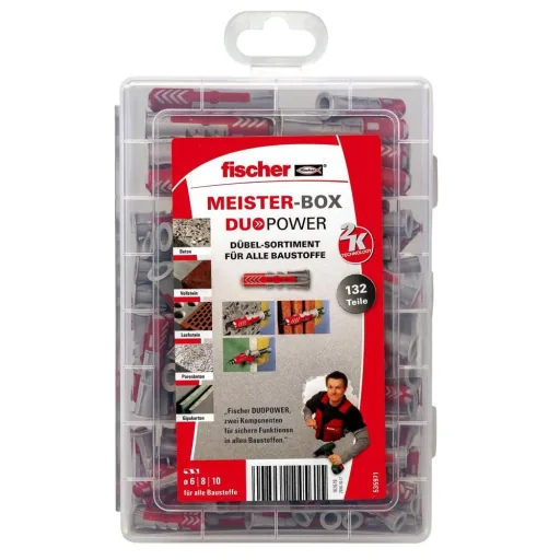 Dübel-Sortiment, MEISTER-BOX DUOPOWER
