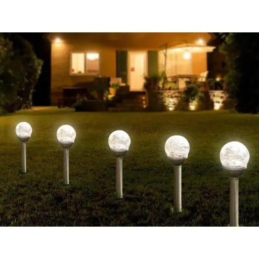 Solarlampe CSOL12D weiß, wasser- und korrosionsbeständig