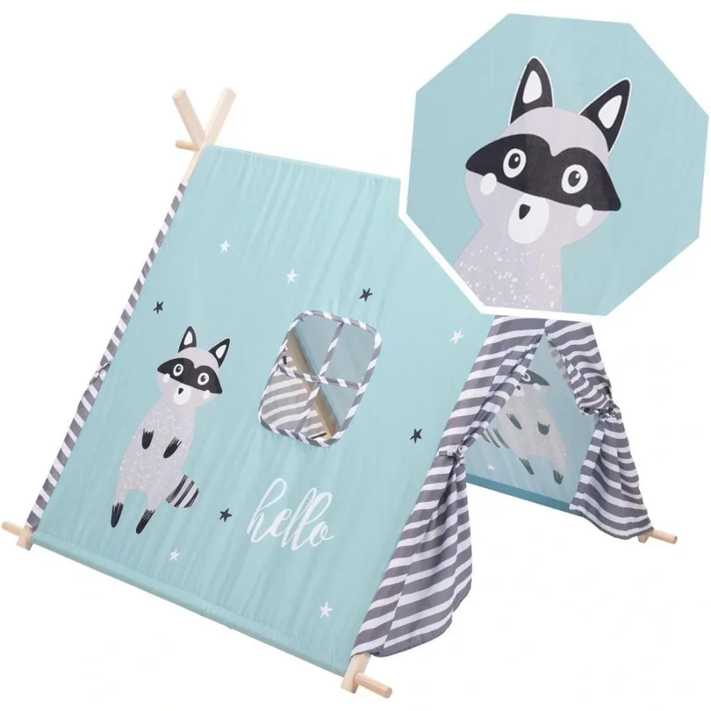 KidCollection Tipi-Zelt - 106 x 101 x 101 cm - Blau