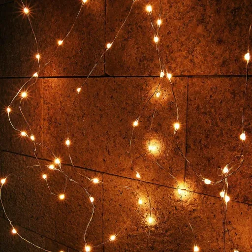 Weihnachtsbeleuchtung - 20 LED - Warmweiß - 95 cm