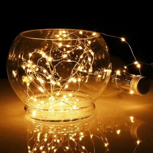 Weihnachtsbeleuchtung - 20 LED - Warmweiß - 95 cm