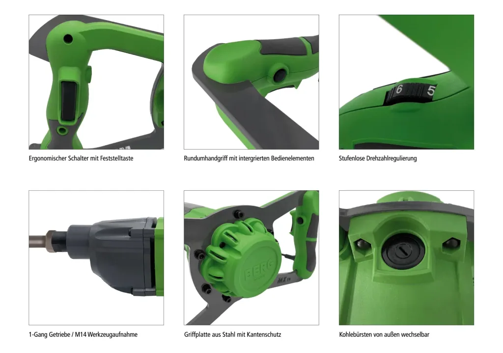 Handrührwerk MX 14, 1400 Watt
