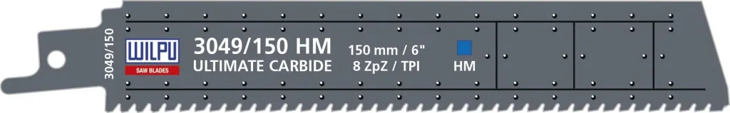 HM Ultimate Carbide Säbelsägeblatt, 150 mm, 1 Stück