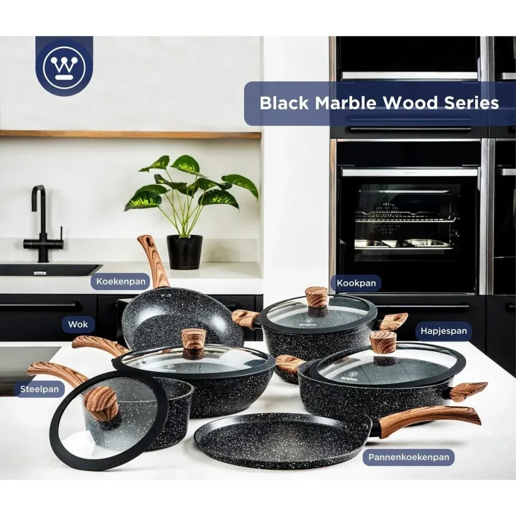 Performance Series Töpfe und Pfannen - Bratpfanne Sonderedition 24 cm + Pfannkuchenpfanne Sonderedition 28 cm - Schwarz