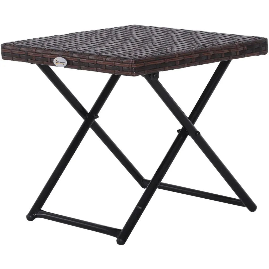 Polyrattan Gartentisch klappbar