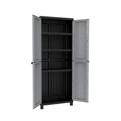 Twist Black 2680 Kunststoffschrank für den wettergeschützten Außen- und Innenbereich
