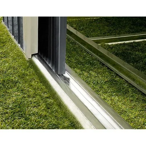 Gartenhaus anthrazitfarbenes Metall 196 x 122 x180 cm