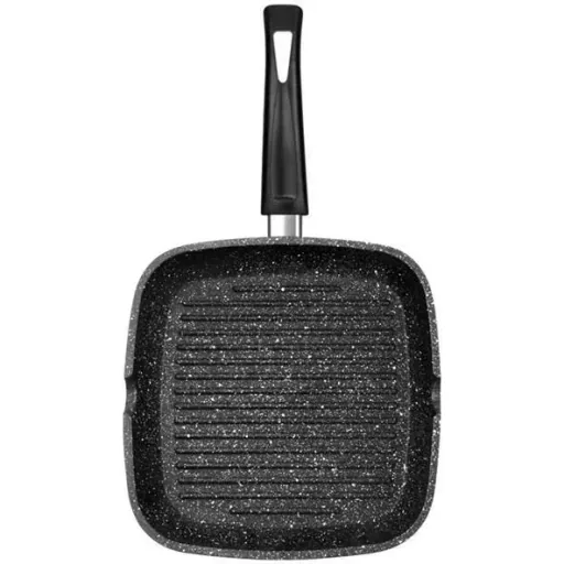 Grillpfanne - 28 cm - Schwarz